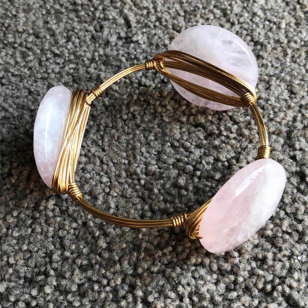 Gold Wire Bangle